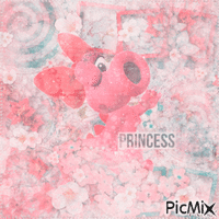 [Super Mario Bros] Princess <3 - GIF animé gratuit