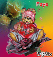 pour toi Faye♥♥♥ animowany gif