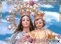 Virgen María - Бесплатный анимированный гифка