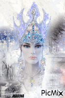 Snow Queen - GIF animado gratis