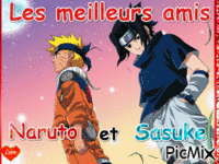 naruto et Sasuke - Gratis animeret GIF