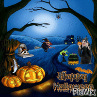 Happy Halloween4 - Бесплатный анимированный гифка