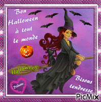 Bon Halloween - Бесплатный анимированный гифка