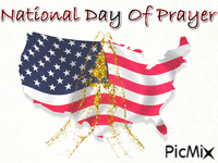 National Day of Prayer GIF animé