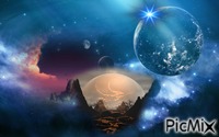 Mysterious Universe - GIF animé gratuit