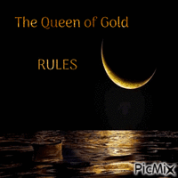 The Queen of Gold RULES - GIF animé gratuit