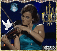 Violiniste - Besplatni animirani GIF