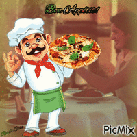 Concours : Pizza - Бесплатный анимированный гифка
