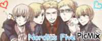 Nordics Five !! - Free animated GIF