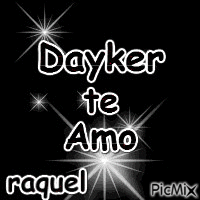 dayker te amo - Безплатен анимиран GIF