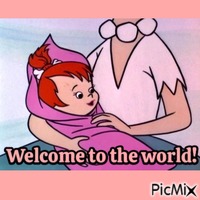 Welcome to the world! (my 2,620th PicMix) - бесплатно png