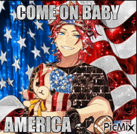 COME ON BABY AMERCIA RINNE アニメーションGIF