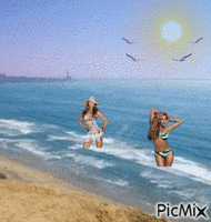 Seaside animovaný GIF