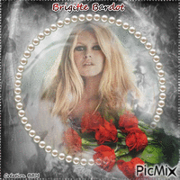 Brigitte Bardot par BBM geanimeerde GIF