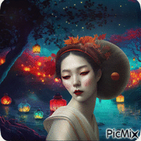 ASIAN NIGHT - Zdarma animovaný GIF