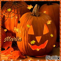 Maria Halloween - Δωρεάν κινούμενο GIF