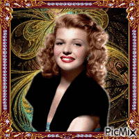Rita Hayworth - GIF animé gratuit