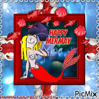 {=}May Kanker Mermaid for MerMay{=} - 無料のアニメーション GIF