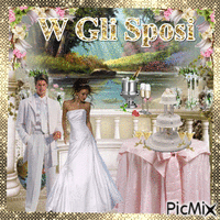 WEDDING animovaný GIF