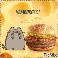 Hamburger! animeret GIF