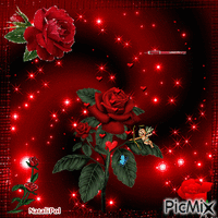 Розы - GIF animasi gratis
