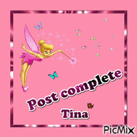 Tina Post complete анимированный гифка