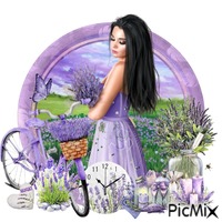 Lavender  OK - GIF animé gratuit