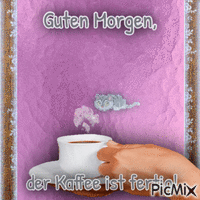 Guten Morgen animovaný GIF