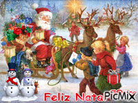 feliz natal - Бесплатни анимирани ГИФ