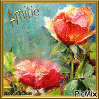 Amitié _ fleurs