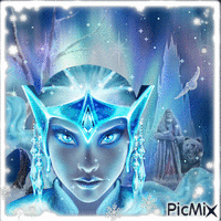 Snow Queen - Darmowy animowany GIF