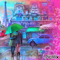 Memories of Paris/contest - Free animated GIF