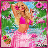 Tropical Pink Summer