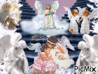 Les anges animēts GIF