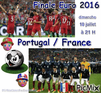 finale euro 2016 - Zdarma animovaný GIF