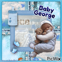 {♥}Baby George{♥} Gif Animado