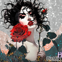 Роза Animated GIF