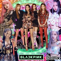 BlackPink ~ Color Glitter 动画 GIF