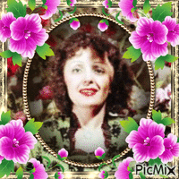 Edith Piaf - GIF animado gratis