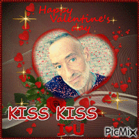 kiss kiss - Бесплатный анимированный гифка
