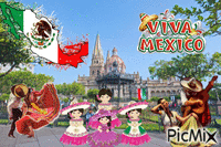 Viva Mexico animovaný GIF