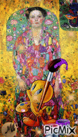 Un poco de Klimt Gif Animado