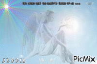Un ange qui va partir trop vite... - GIF animate gratis