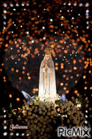 Notre-Dame de Fatima - GIF animado grátis