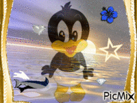 Bébé Daffy - GIF animate gratis
