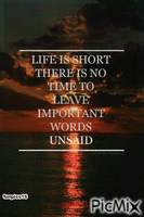 Unsaid Words - Безплатен анимиран GIF