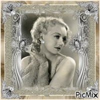 Marion Davies, Actrice Productrice américaine animowany gif
