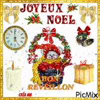 joyeux Noel animovaný GIF