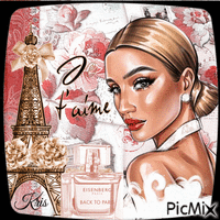 Parfum de Paris - GIF animé gratuit
