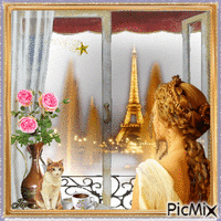 Tour Eiffel - GIF animado grátis